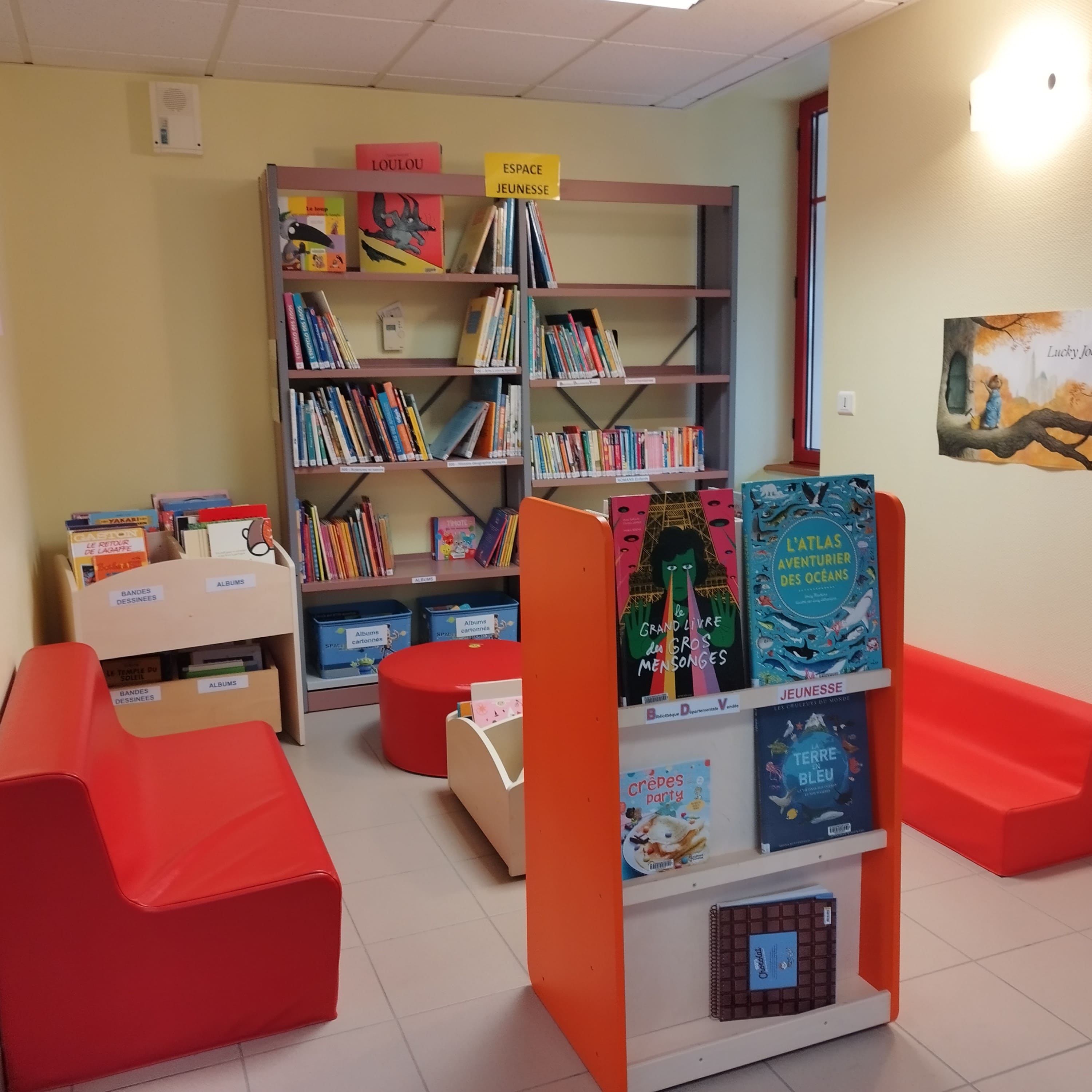 bibliothèque de la Jaudonnière
