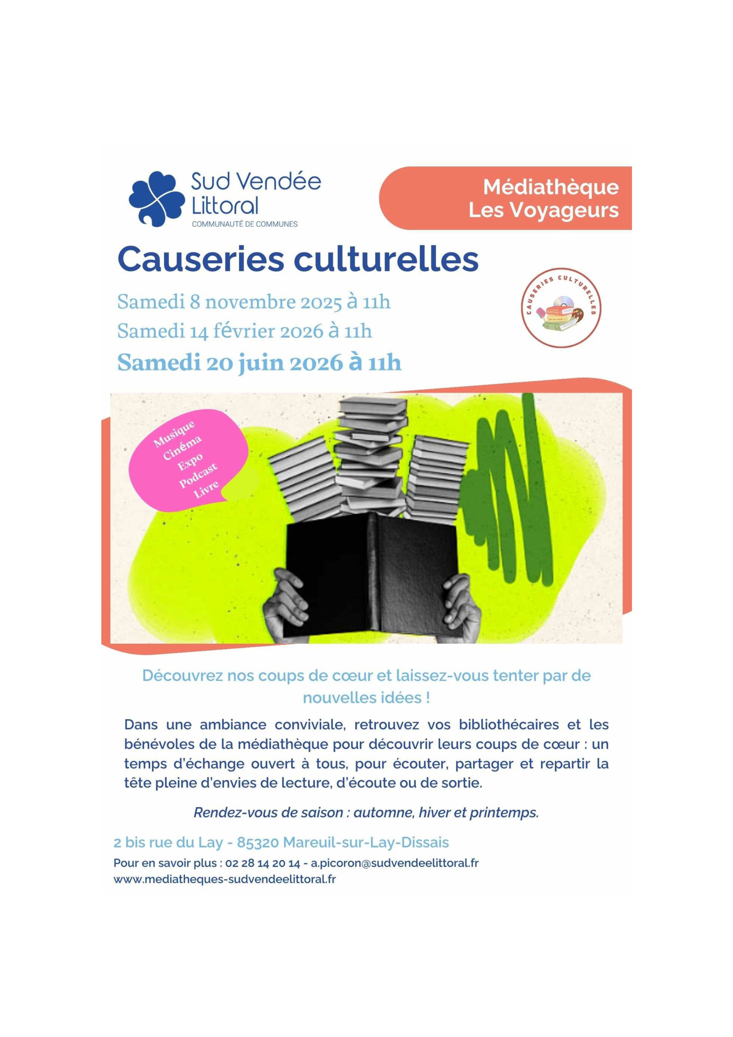 Causeries culturelles