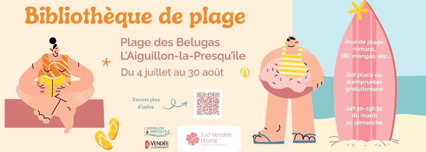 bibliothèque de plage