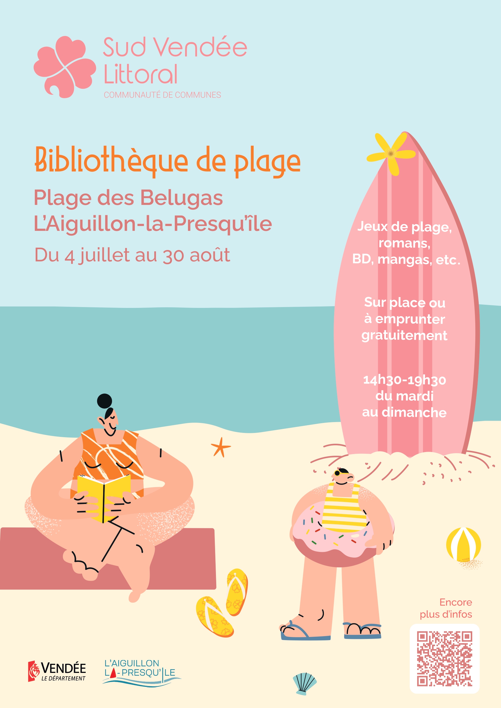 Bibliothèque de plage 