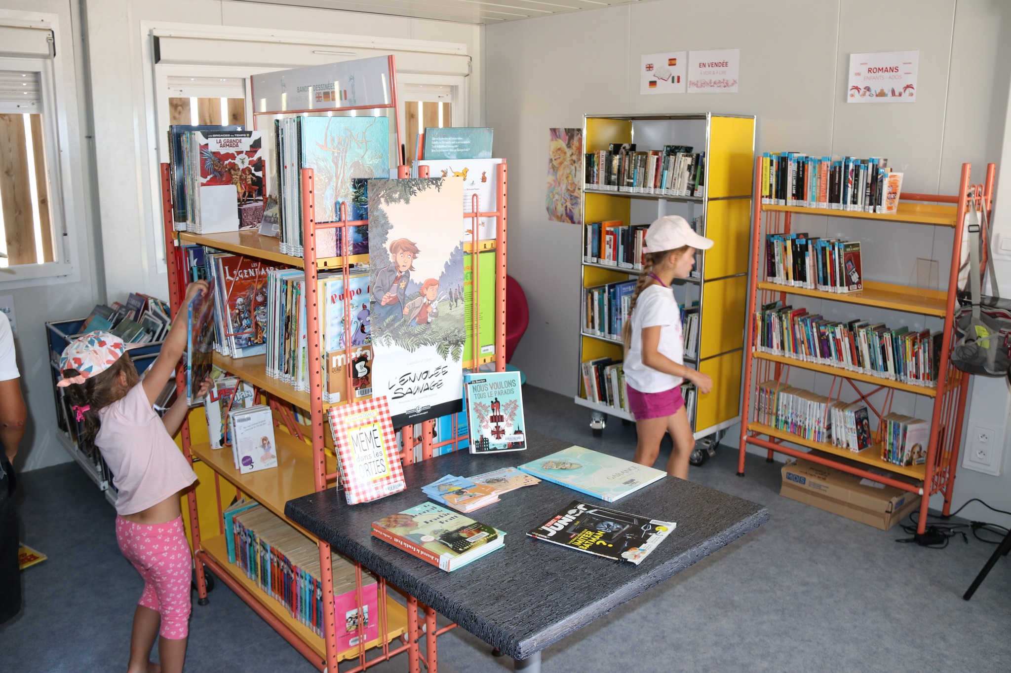 La bibliothèque de plage à la Faute-sur-Mer