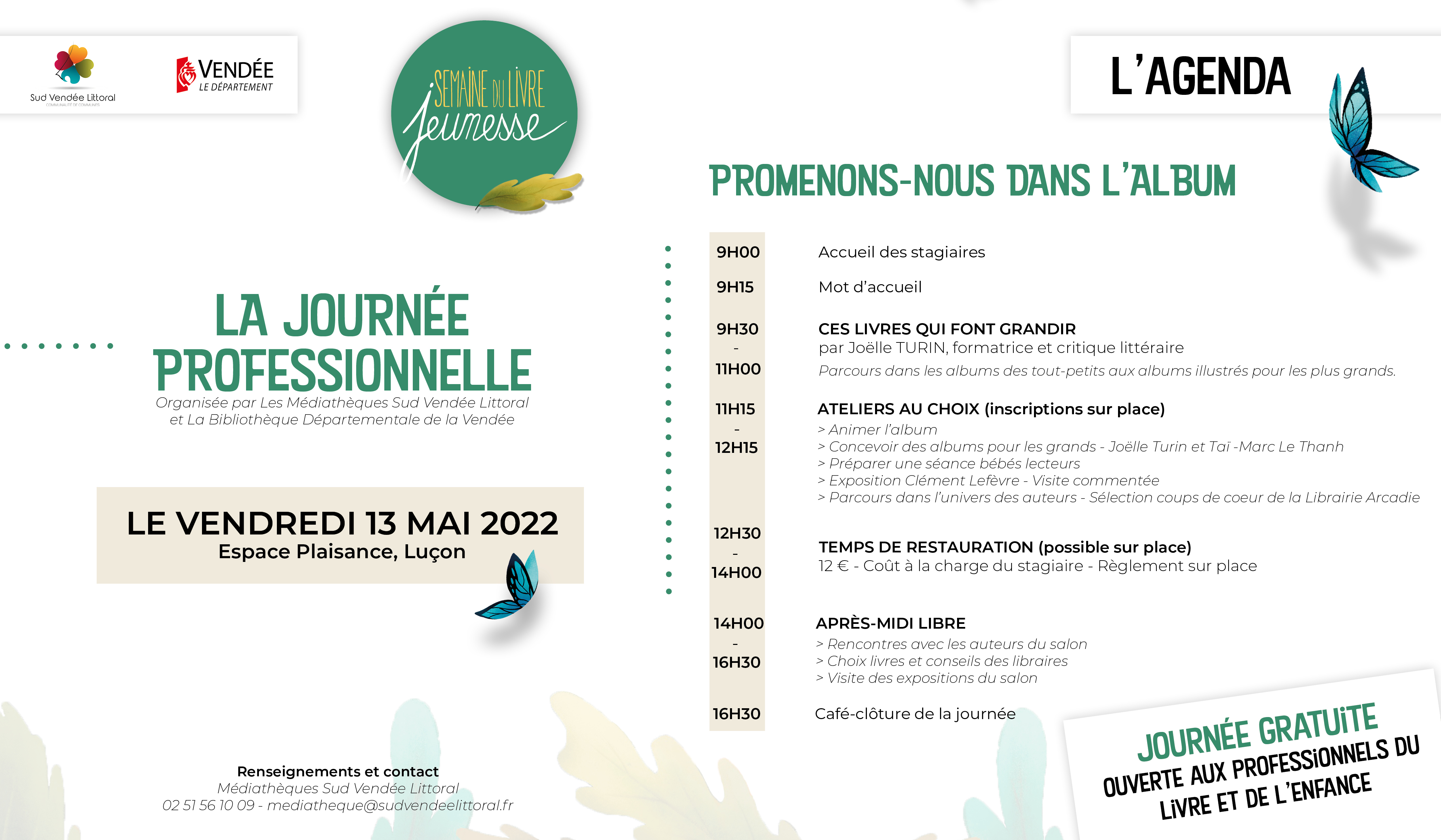 Programme de la journée professionnelle