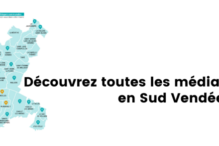 Carte des médiathèques du territoire